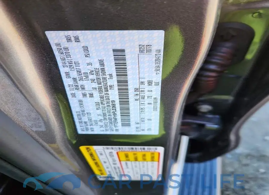 1FTER4FH9PLE06819# 12