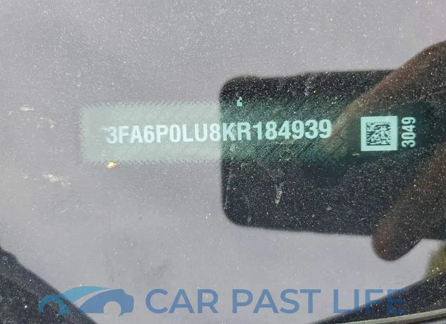 3FA6P0LU8KR184939# 12