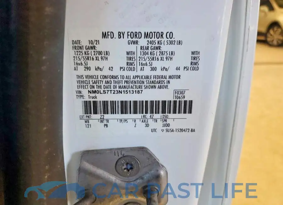 NM0LS7T23N1513187# 12