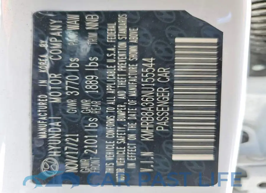 KMHRB8A36NU155544# 12
