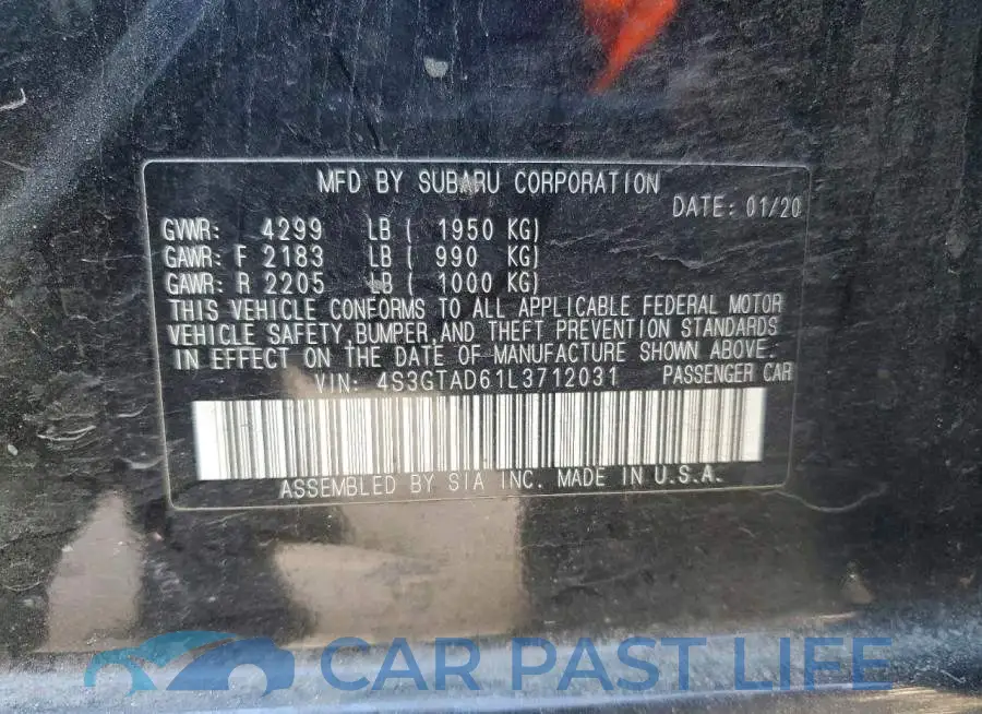 4S3GTAD61L3712031# 14