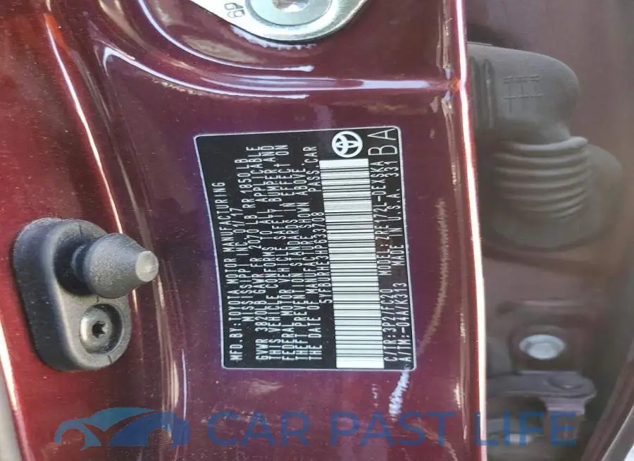 5YFBURHE3HP633708# 12
