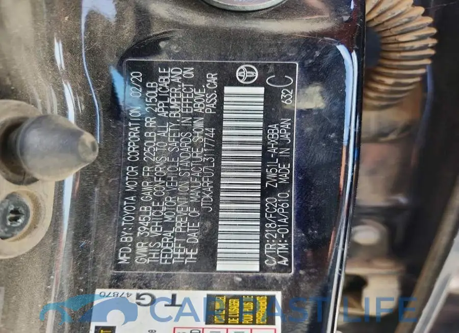 JTDKARFU7L3117744# 12