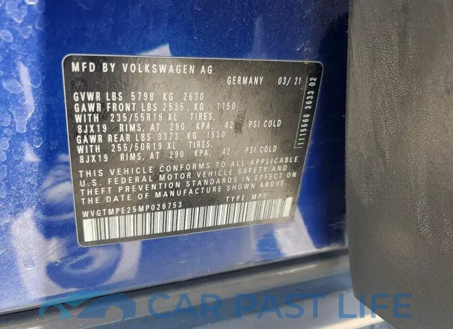 WVGTMPE25MP026753# 14