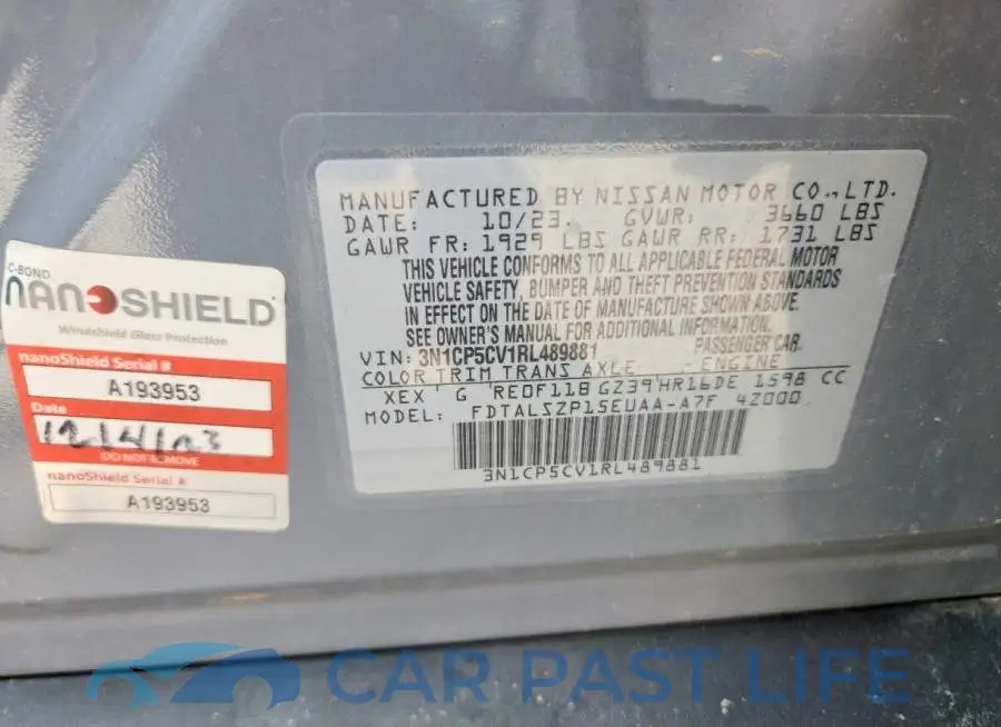 3N1CP5CV1RL489881# 13