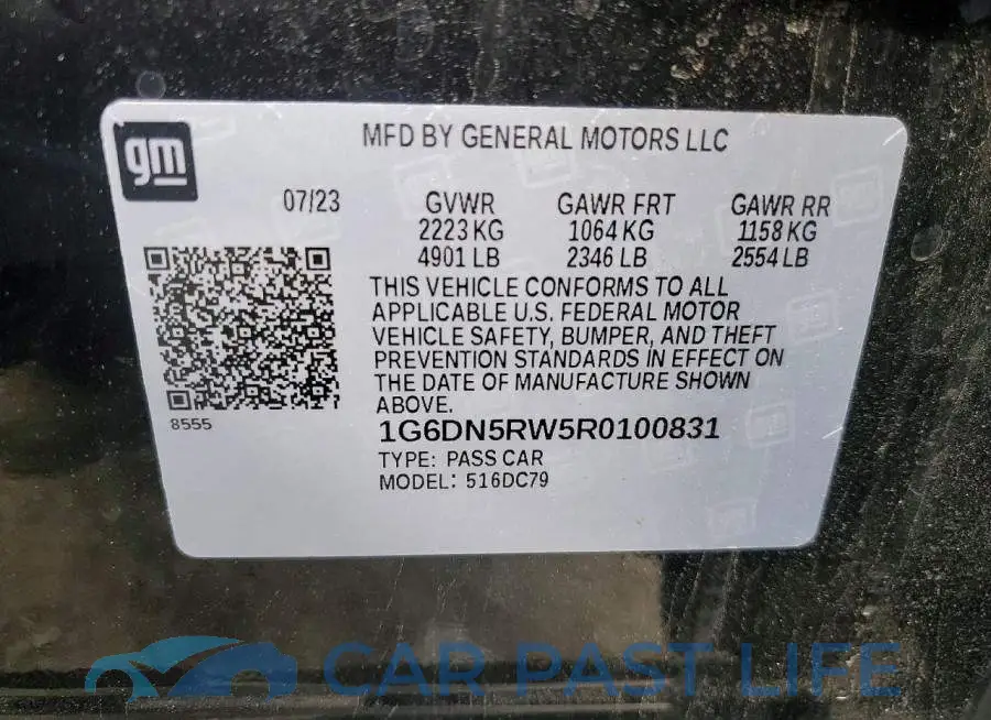 1G6DN5RW5R0100831# 12