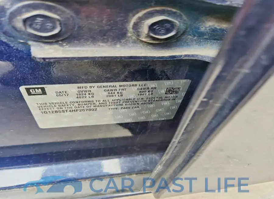 1G1ZB5ST4HF267892# 12