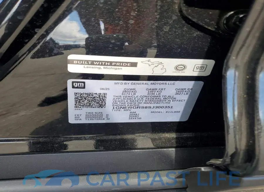 1GNERGRS8SJ300351# 14