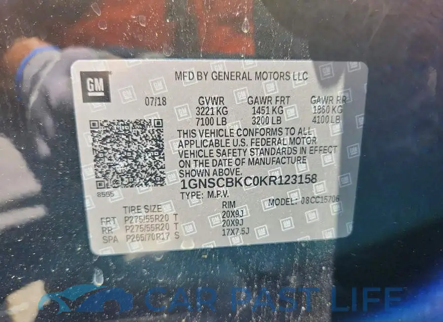 1GNSCBKC0KR123158# 13