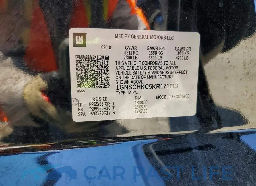 1GNSCHKC5KR171113# 14