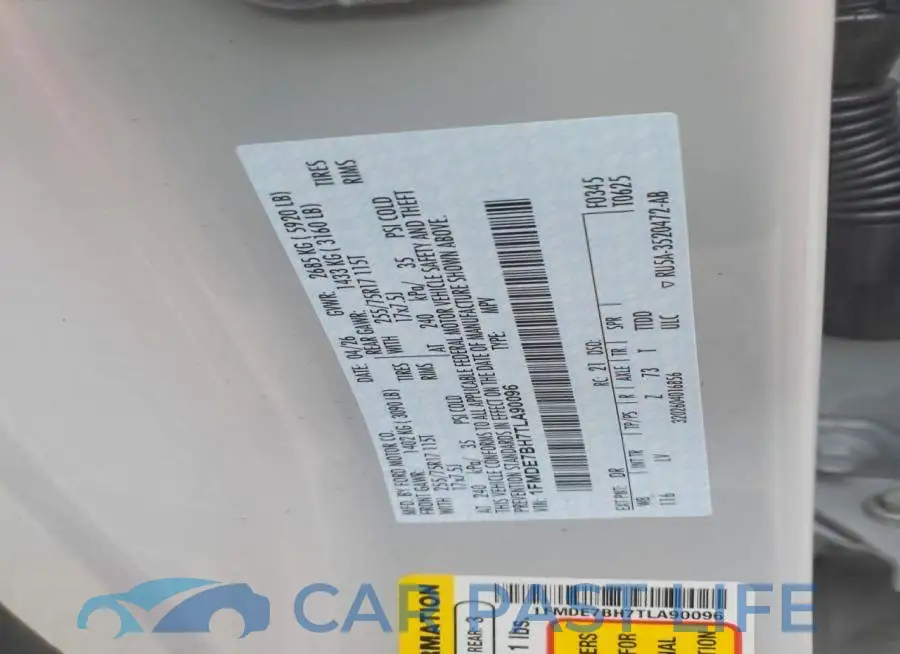 1FMDE7BH7TLA90096# 13