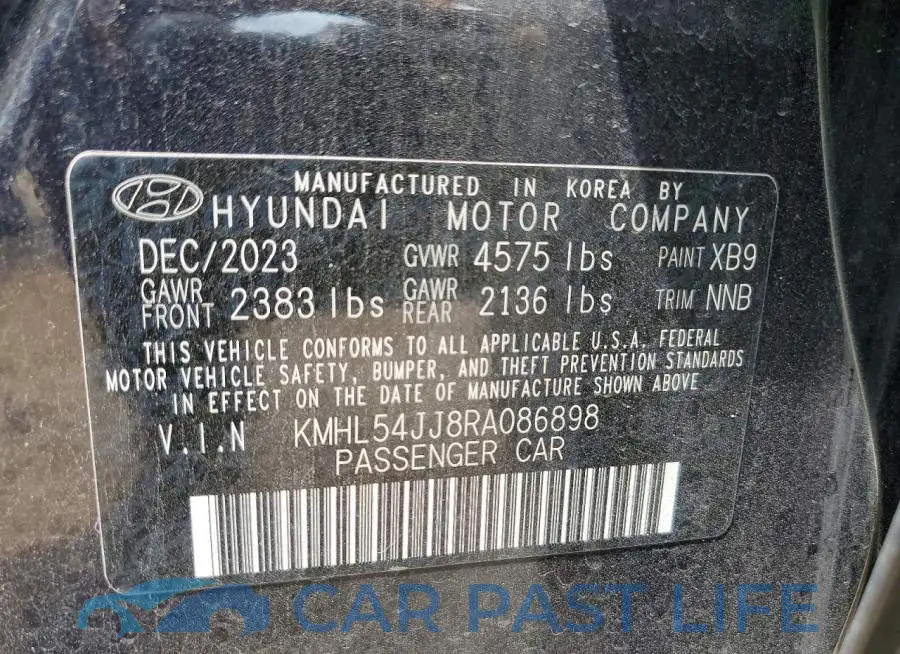 KMHL54JJ8RA086898# 13