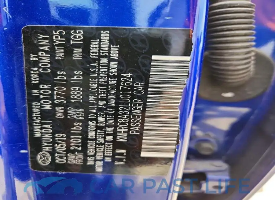 KMHRC8A32LU017624# 13