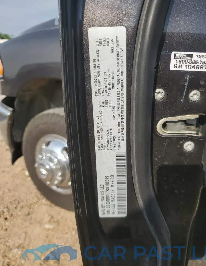 3C63RRGL7RG198549# 12