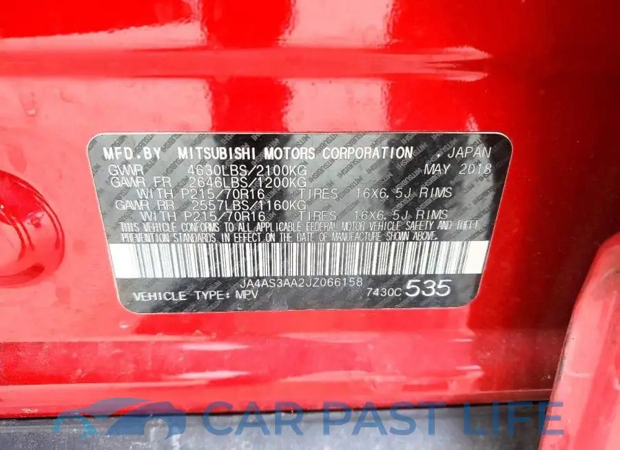 JA4AS3AA2JZ066158# 13