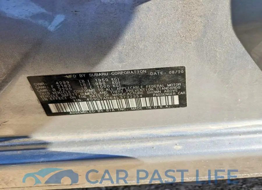4S3GTAD64L3732354# 13