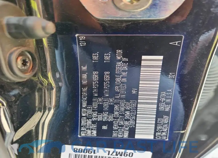 5TDBY5G12LS176823# 12