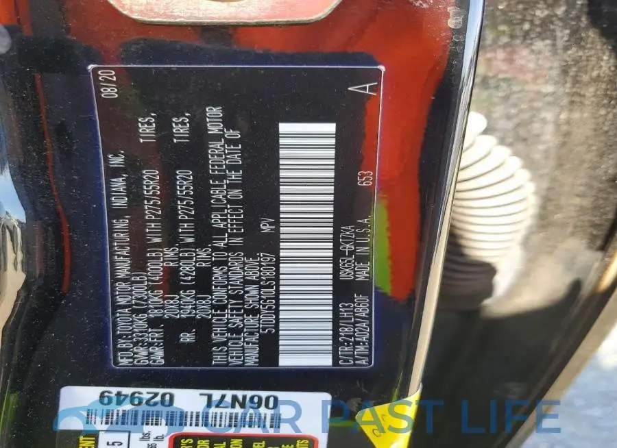5TDDY5G10LS180197# 13