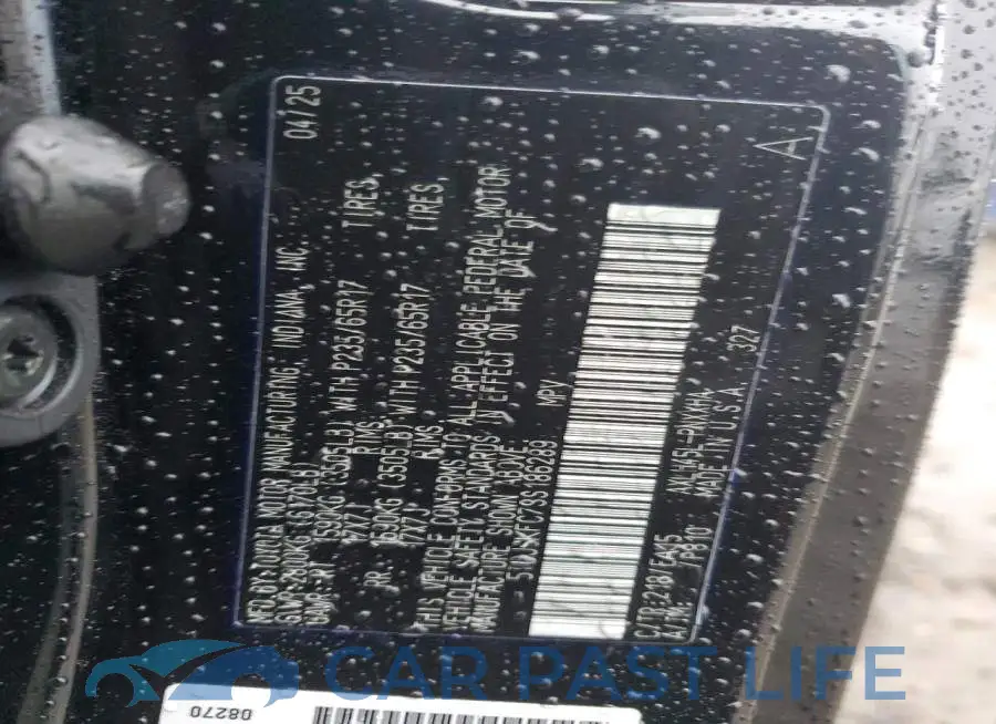 5TDJSKFC7SS186289# 13