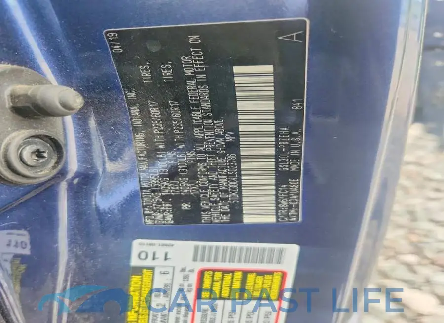 5TDKZ3DC4LS023786# 14