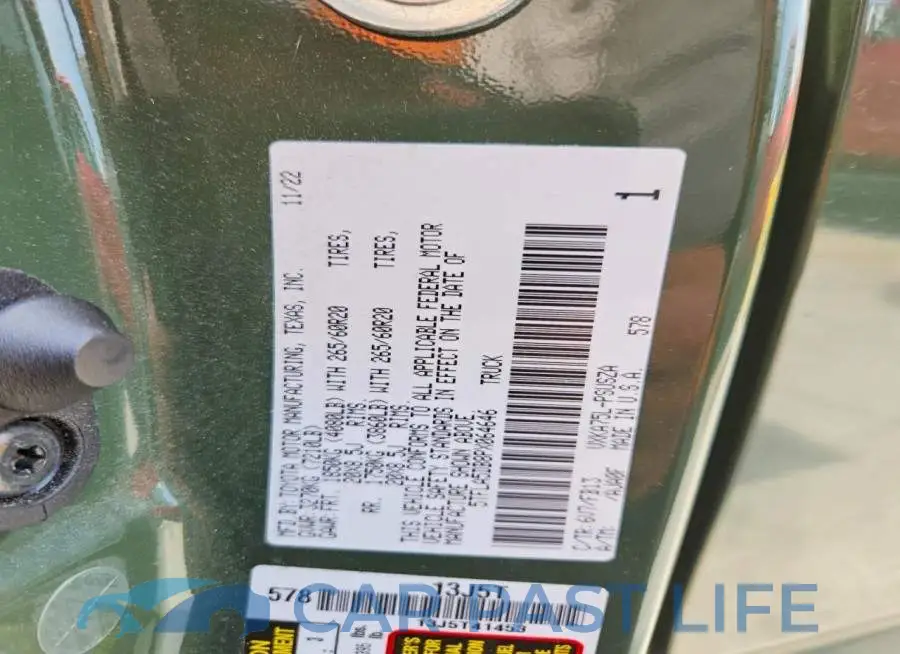 5TFLA5DB8PX064646# 12