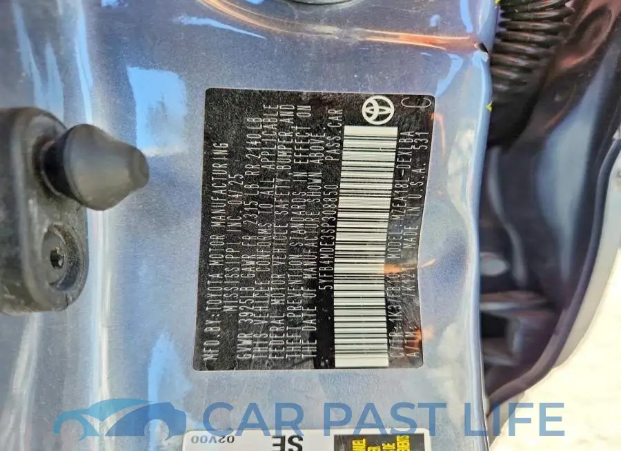 5YFB4MDE3SP308850# 13