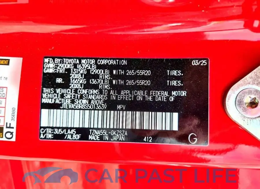 JTEVA5BR8S5013639# 14