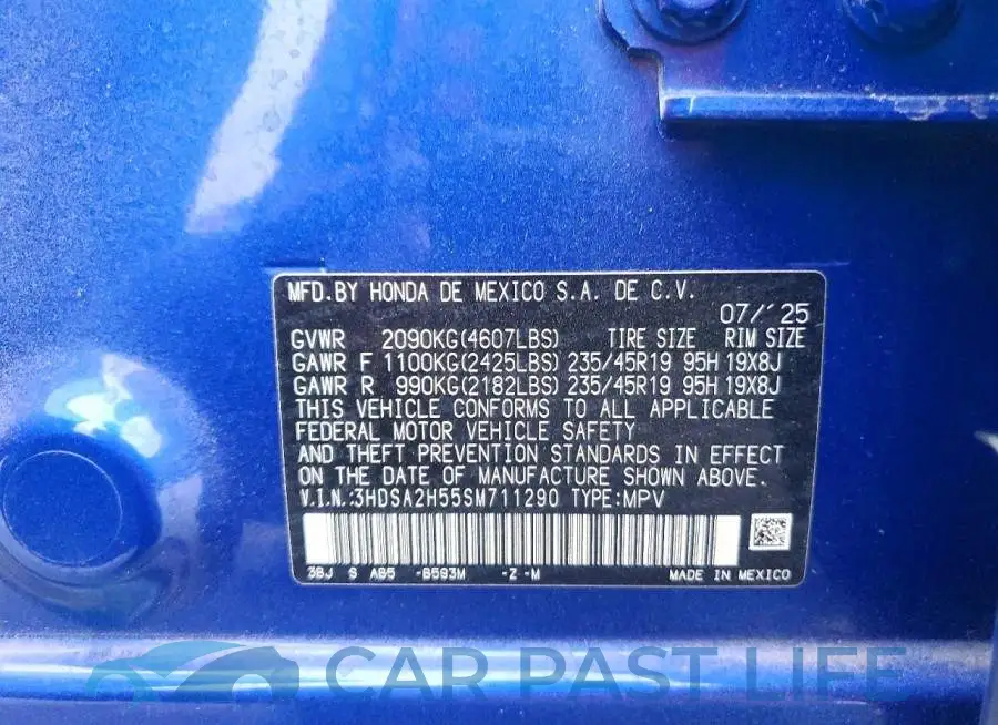 3HDSA2H55SM711290# 13