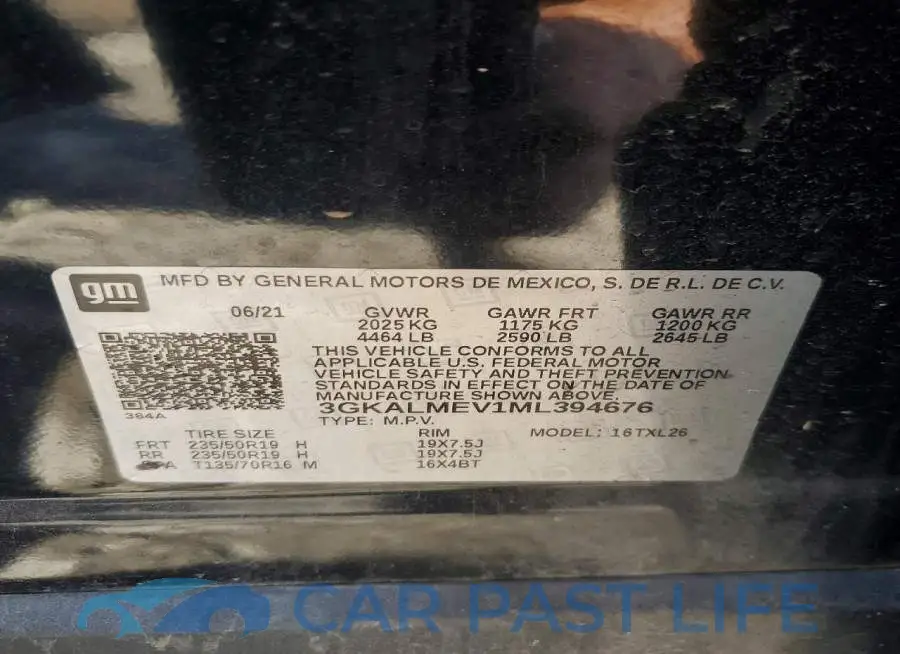 3GKALMEV1ML394676# 13