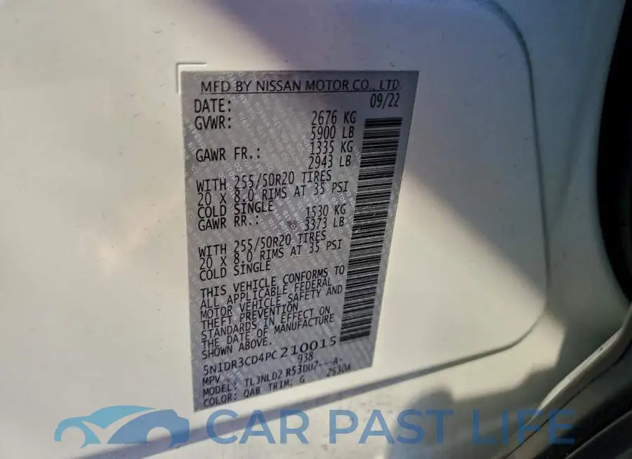5N1DR3CD4PC210015# 13