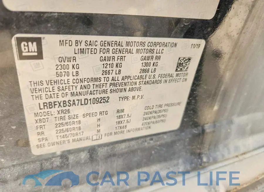 LRBFXBSA7LD109252# 13