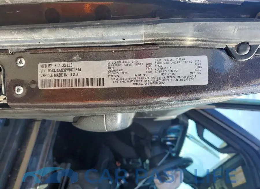 1C4GJXAN3PW671314# 14
