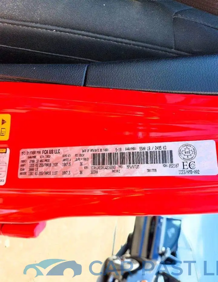 1C4HJXEG0JW216203# 14