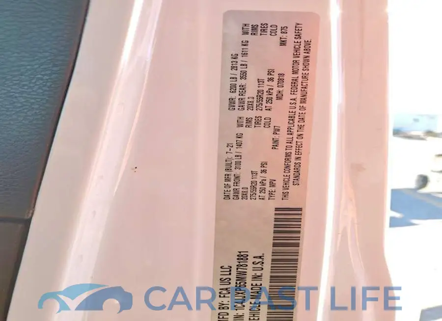 1C4JJXP65MW781881# 13