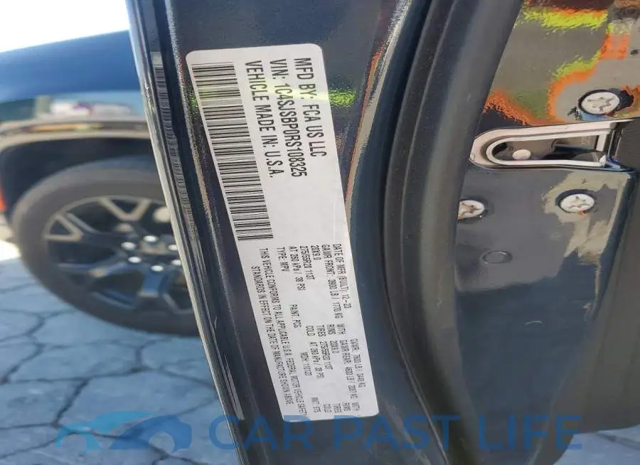 1C4SJSBP0RS108325# 12