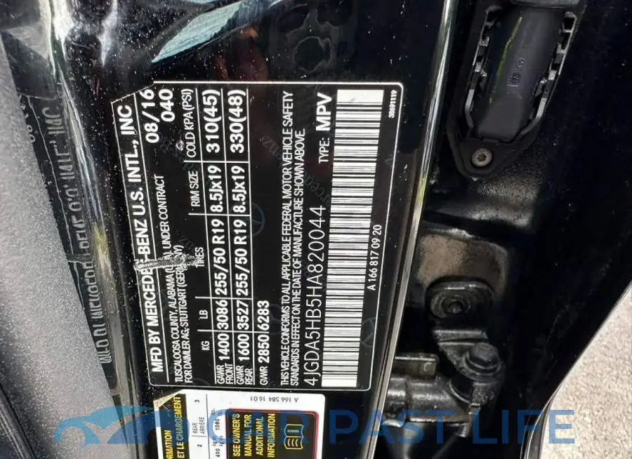 4JGDA5HB5HA820044# 10