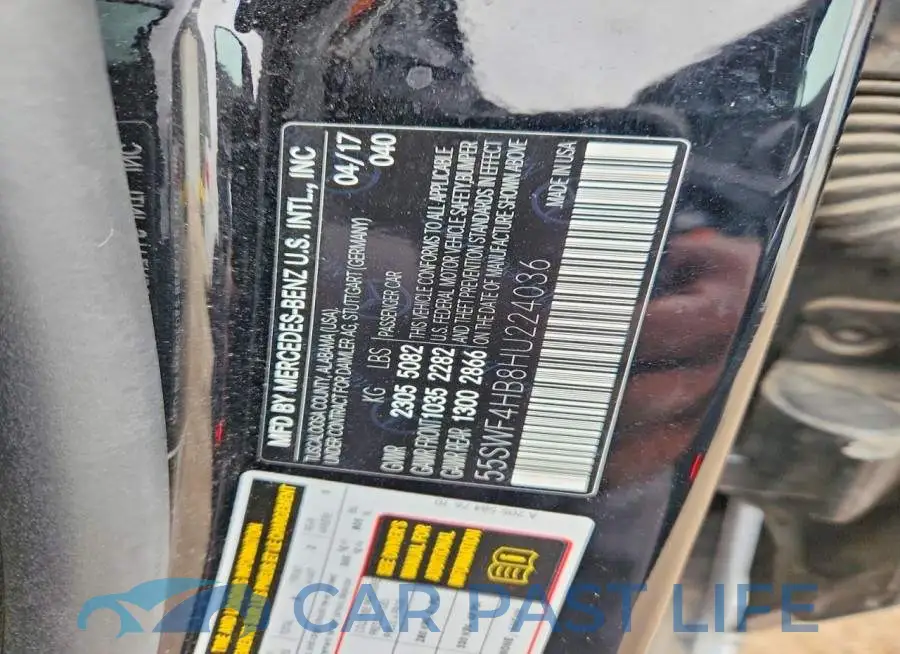 55SWF4HB8HU224036# 12