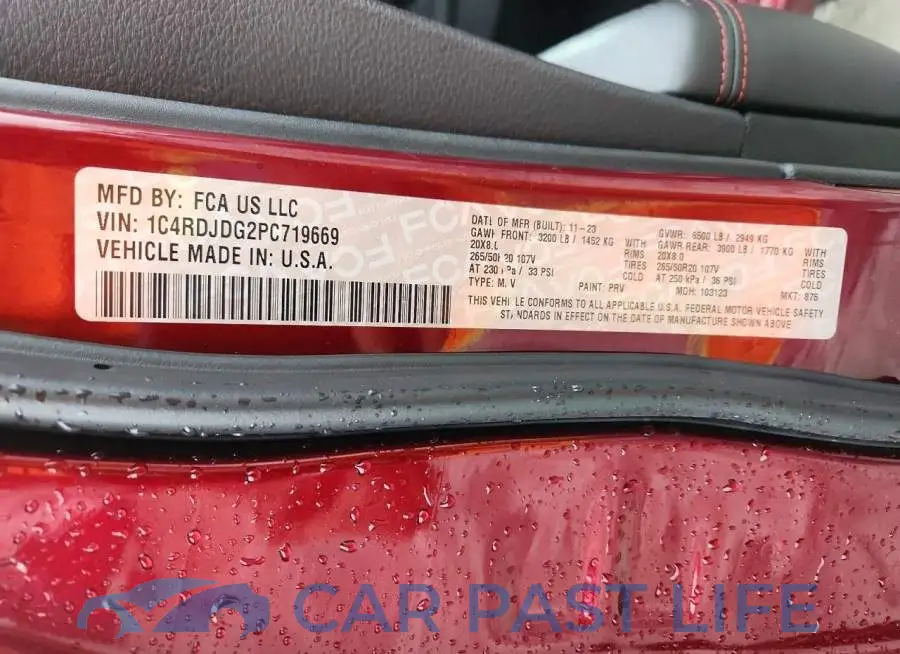 1C4RDJDG2PC719669# 13