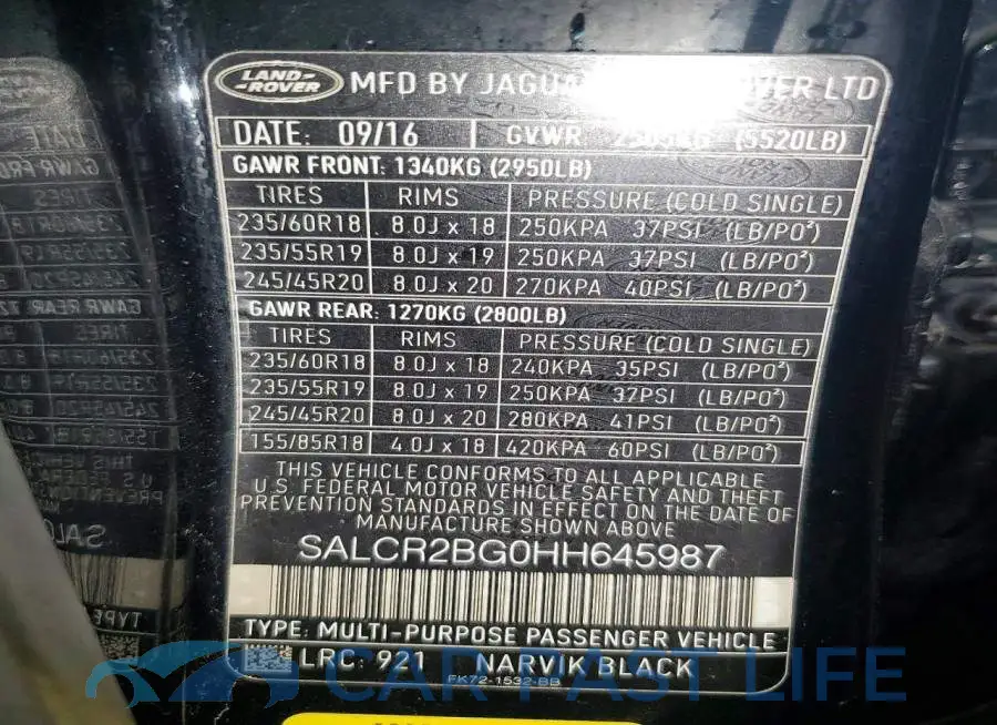 SALCR2BG0HH645987# 13
