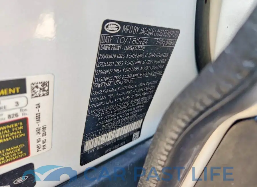 SALGS2RE4KA531081# 13