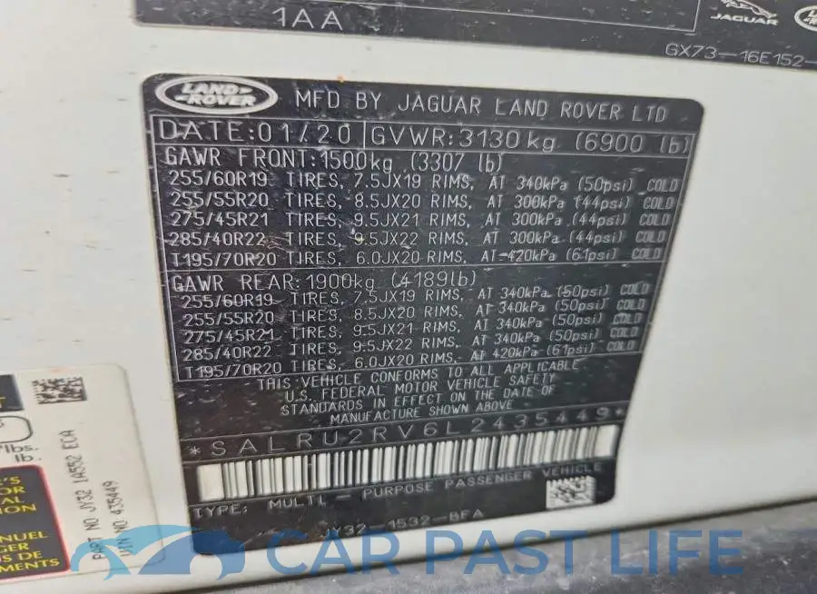 SALRU2RV6L2435449# 13