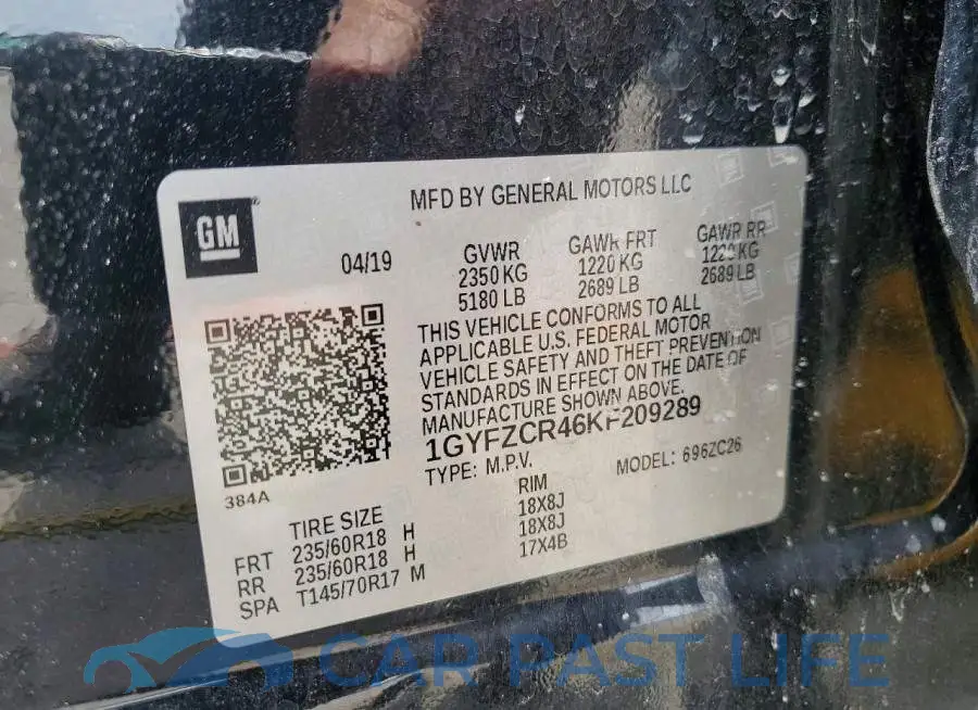 1GYFZCR46KF209289# 14