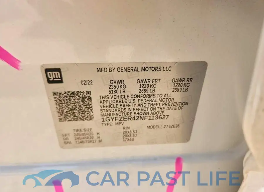 1GYFZER42NF113627# 14