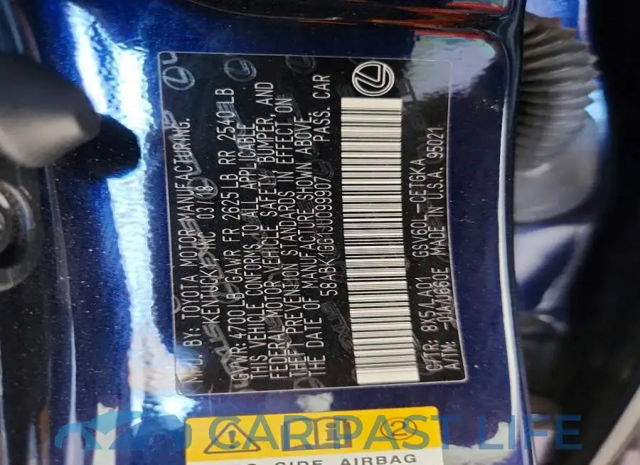 58ABK1GG1JU099907# 13