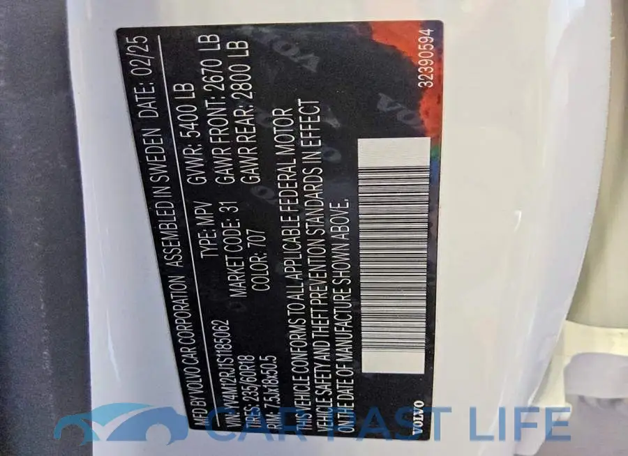 YV4M12RJ1S1185062# 13