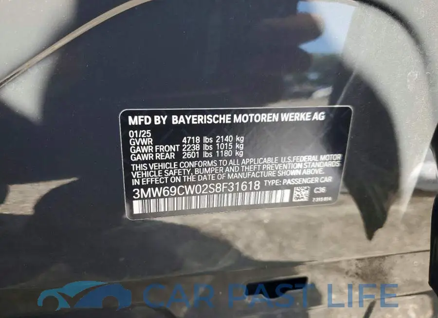 3MW69CW02S8F31618# 13