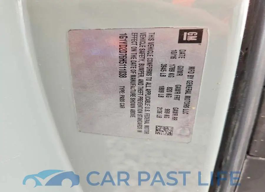 1G1YD2D76H5111038# 12