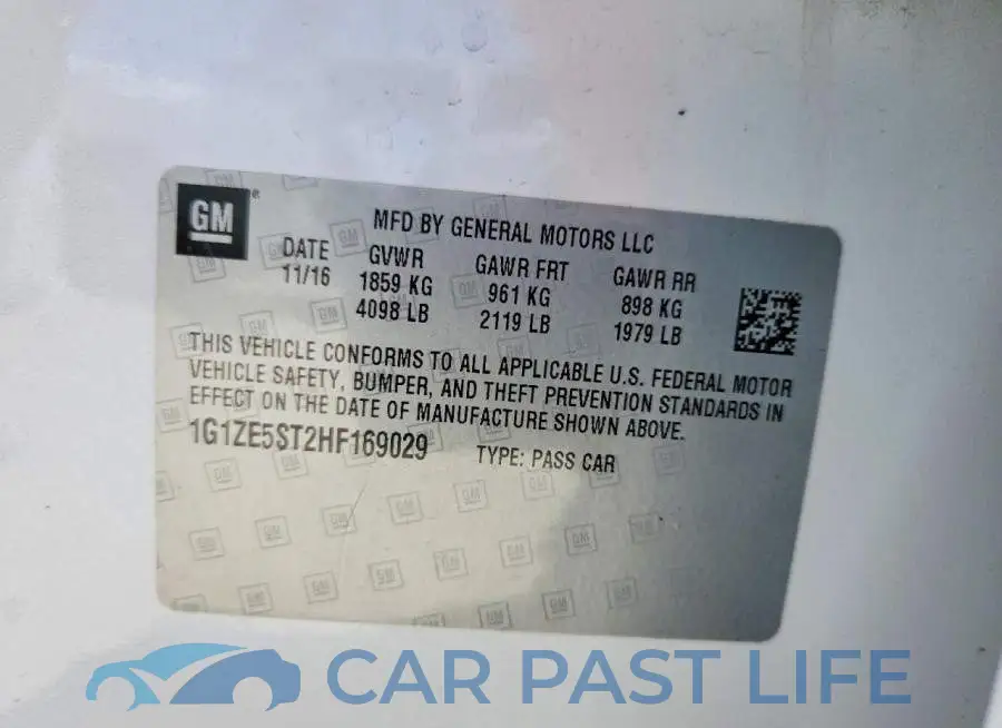 1G1ZE5ST2HF169029# 12