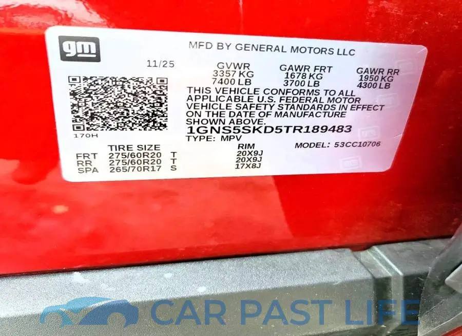 1GNS5SKD5TR189483# 13