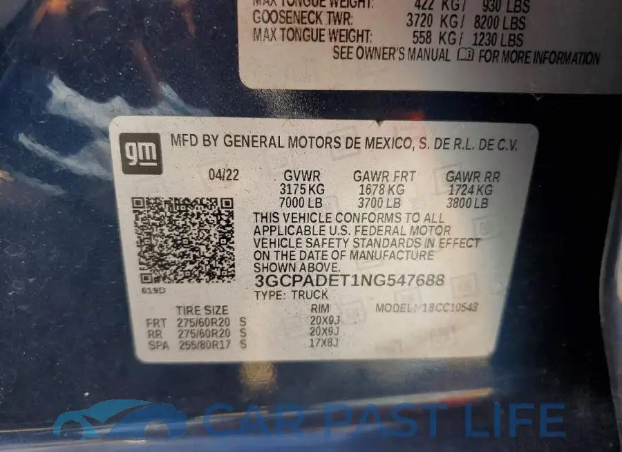 3GCPADET1NG547688# 12